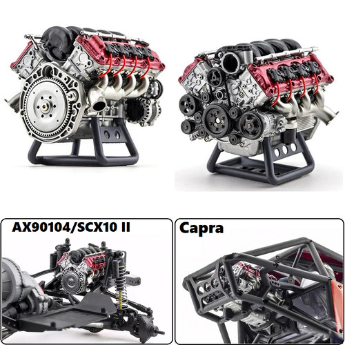 Mini combustion engine - v8,