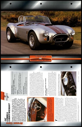 Cobra lightweight 1990 - lightweight,