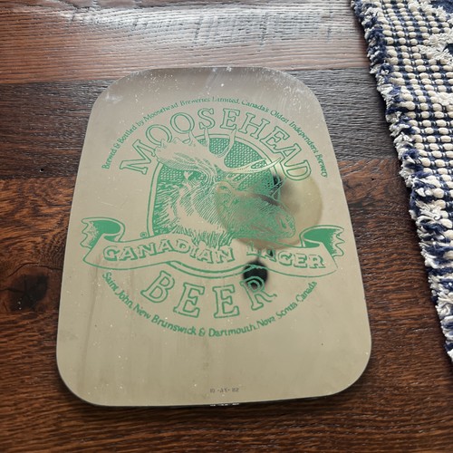 Moosehead beer mirror - moosehead,