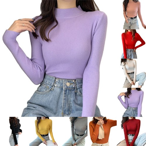 For trendy half turtleneck - for,