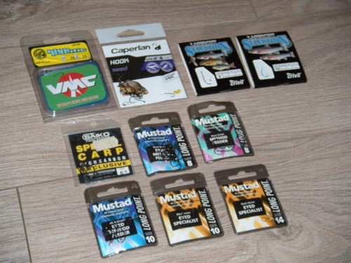 Barbed hooks joblot - hooks, joblot-good
