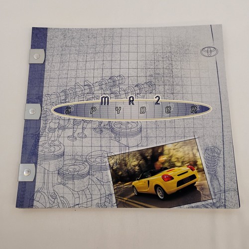 Toyota mr2 spyder brochure - mr2,