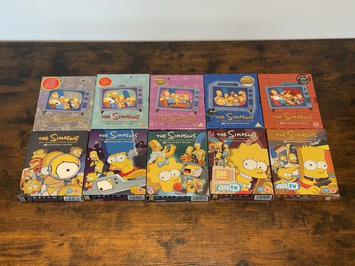 The simpsons dvd boxset bundle - the,