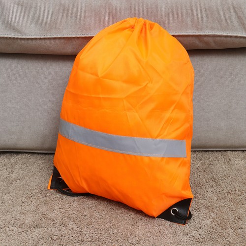 2pcs orange drawstring bag - 2pcs,