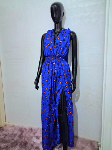 African print ankara maxi - print,