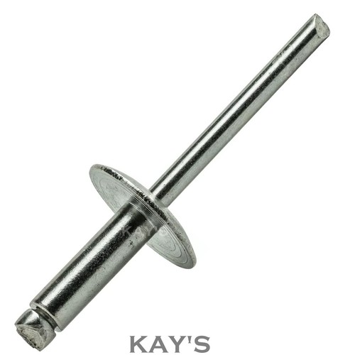 Large flange pop rivets - large,