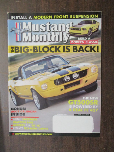 Mustang monthly magazine - monthly,