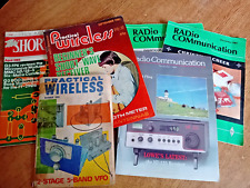 Radio Communication, Practical Wireless, Short Wave,  Vintage Magazine Bundle