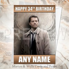 Supernatural birthday card