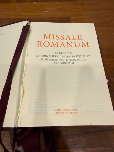 1962 travel missale romanum - 1962,