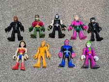 Imaginext DC Super Friends Figures. 7cm Tall. Read Description