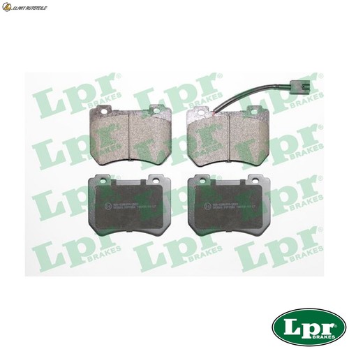 Brake pad set - set, disc