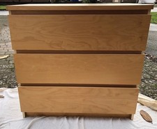 IKEA MALM 3 drawer chest -