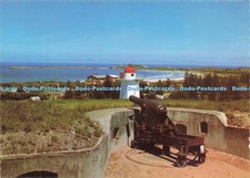 D221308 Victoria Warrnambool Muzzle Loading Cannon and Lighthouse Flagstaff Hill