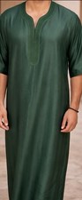Men green moroccan - green, kaftan