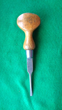 Vintage W.M.Marples - Slotted SCREWDRIVER Wooden handled.