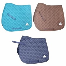 Numnah Jumping Event Saddlecloth Saddle Pads Diamond Quilted 6 Colours 2 Sizes