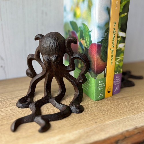 Cast iron octopus decorative - octopus,