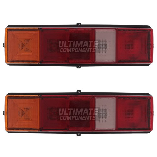 Rear lights ford transit - rear,