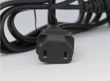 Xbox ONE Official Microsoft XBOX UK Mains Power Supply Lead Cable Black