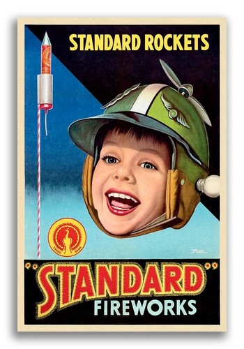 1950s standard fireworks - "standard, fireworks"