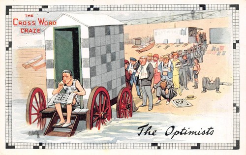 Postcard the crossword - postcard, craze