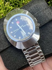 Rado Diastar Original Unisex Automatic Dress Watch Black Dial