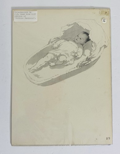 Dowd print mounted vintage - dowd,