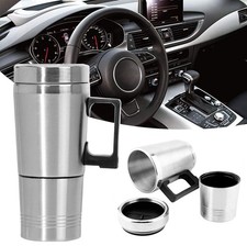 Travel Kettle 300ml 12V Portable Stainless Steel Car Electric Kettle Heating Cup