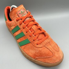 2021 Adidas Original Hamburg Ivory Coast Orange H00447 Mens Uk 8 Terraces Casual