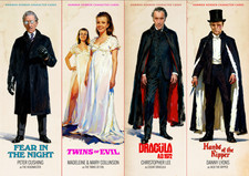 HAMMER HORROR set of 4 ART