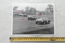 ASTON MARTIN ZAGATO reg 22XKX & DB4 Original PHOTO 1974 Silverstone Motor Racing