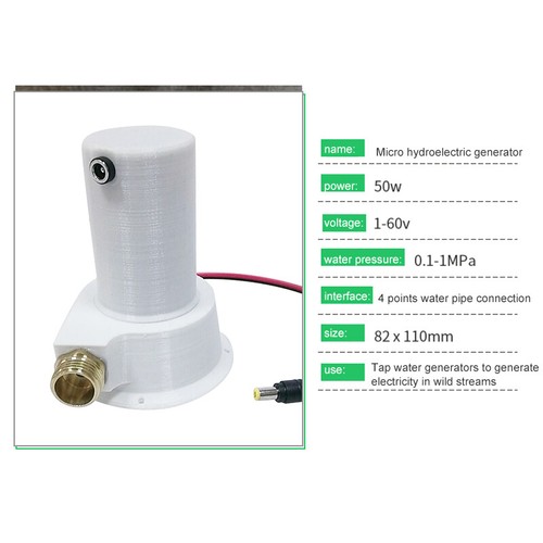 50w micro water - water, turbine