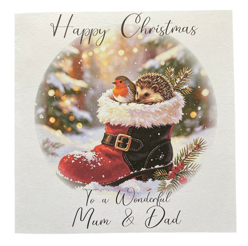 Personalised christmas card - personalised,