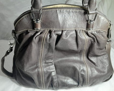 Hobbs Dark Brown Leather