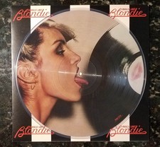 Blondie Parallel Lines 1978 PICTURE DISC Limited CLEAR RIM CHP 5001 NEAR MINT