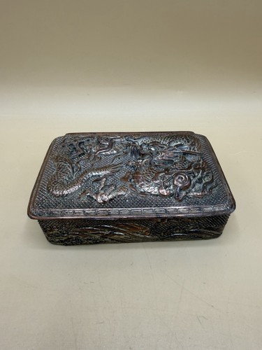 Antique japanese relief dragon - relief,