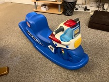 "Little Tikes" Police Rocking Bike, working Sounds & Lights