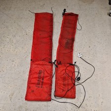 Euroquip Analog Tyre Warmers for sports bikes 120 Front/160 Rear - Orange