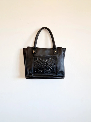 Biba black genuine - genuine, leather
