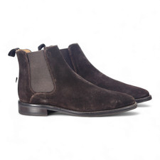 M&S Mens Suede Leather Pull-On