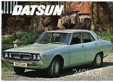 Datsun Skyline 240K GT 1973-1974 UK Market Sales Brochure Nissan