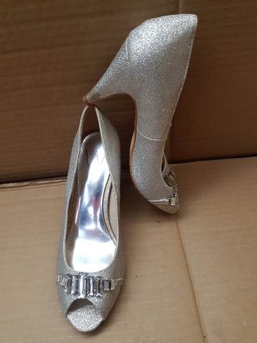 Women light gold peep - light,
