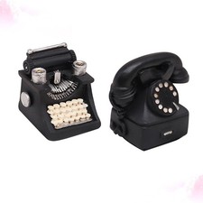 2 Pcs Old Fashioned Phones