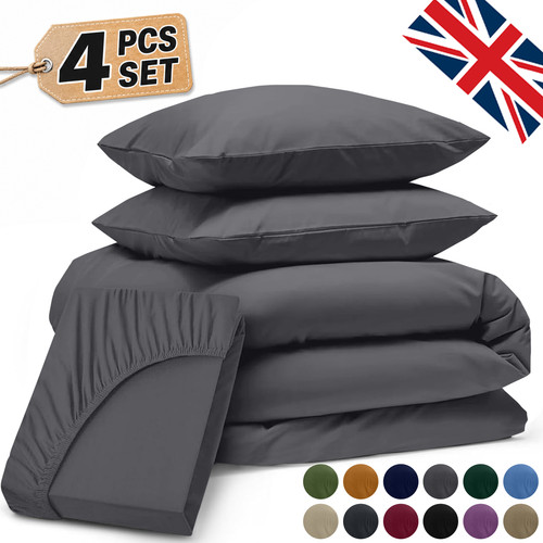 Reversible duvet cover set - reversible,