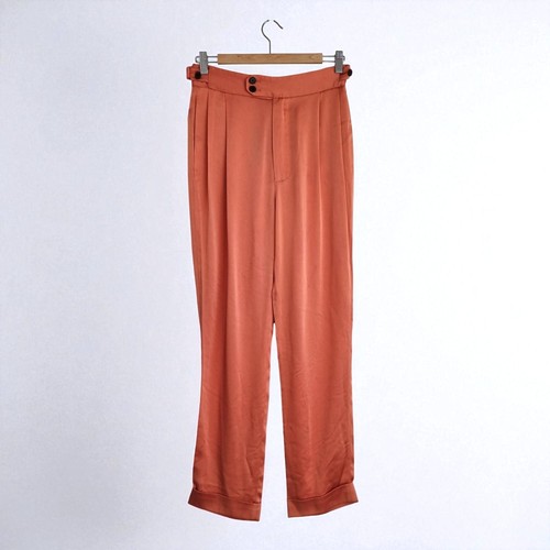 Joseph satin trousers - trousers, pleated