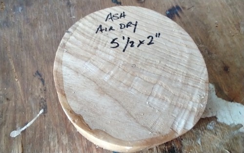 Ash bowl blank wood turning - ash,