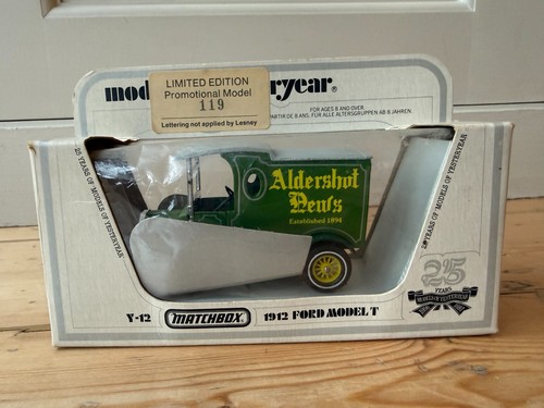 Limited edition matchbox - limited,