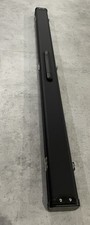 3/4 Pool Snooker Cue Case Black Leather Effect