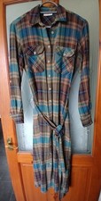 House Of Bruar Shirtwaister Dress. Size 10. Autumn Colours. Current. 